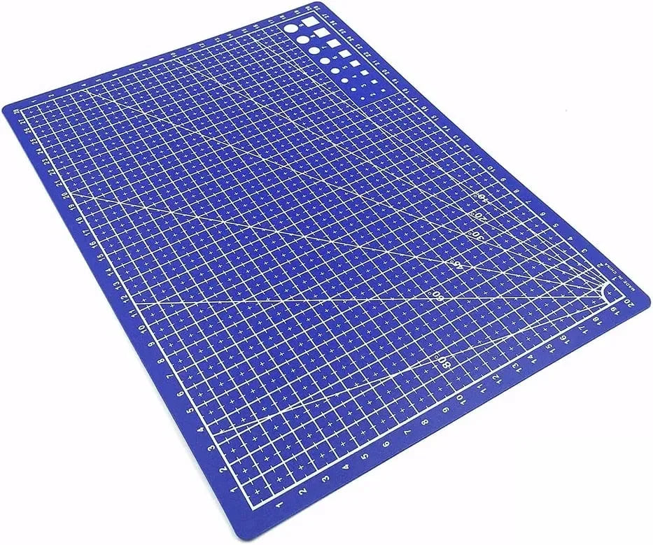 Durable A3 / A4 / A5 Multifunctional Cutting Mat DIY Handicraft Art High Elasticity Toughness