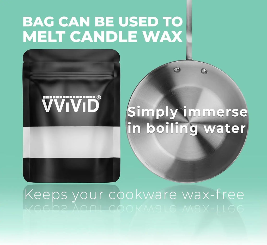 120 Pre-Waxed Candle Wicks, 6 Inch Length, in Convenient Bag for Easy Access for DIY Candle Making