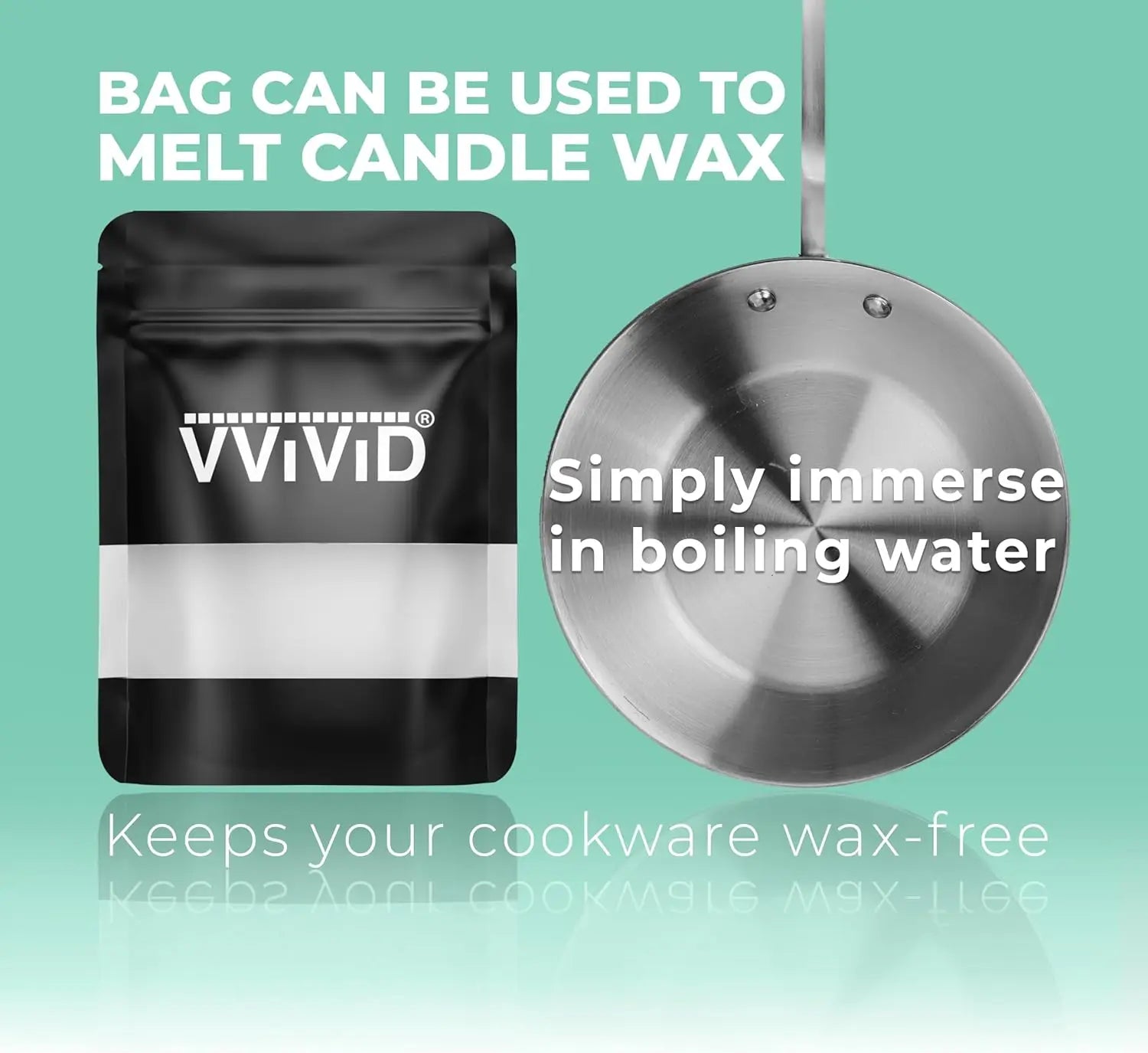 120 Pre-Waxed Candle Wicks, 6 Inch Length, in Convenient Bag for Easy Access for DIY Candle Making