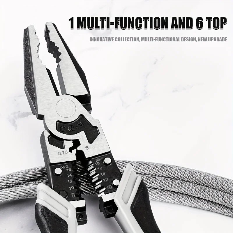 9inch Manual Various Tool Pliers Industrial Cutting Combination Pliers Diagonal Cutting Pliers