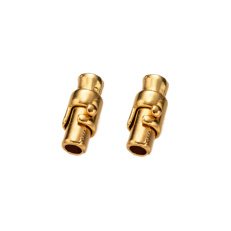 5pcs Magnetic Clasps Bracelet Cord End Caps for Leather Bracelet Necklace Jewelry Craft Making Supplies