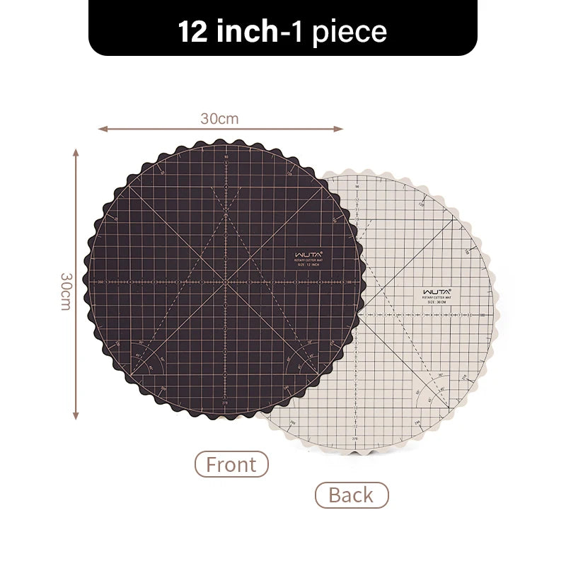 WUTA New Fabric Cutting Mat, A1 A2 A3 A4 A5 Professional Self Healing Quality Double-Sided Craft Tool Set