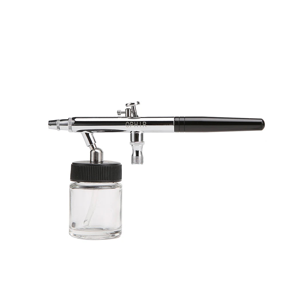 0.35mm Siphon Airbrush Gun Down Dual Action Airbrush Kit Spray Paint for Arts & Craft Paint