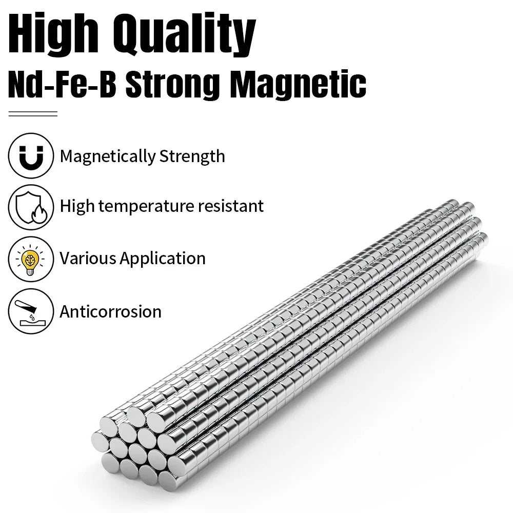 40/200pcs 3x3mm Fridge Magnets for Crafting