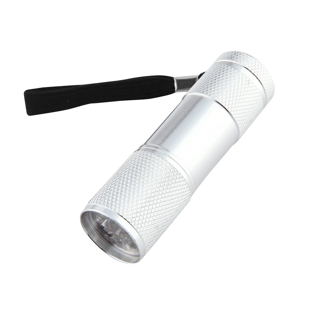 Mini Flashlight with Rope Professional Purple Light and Backlight Portable Ultraviolet