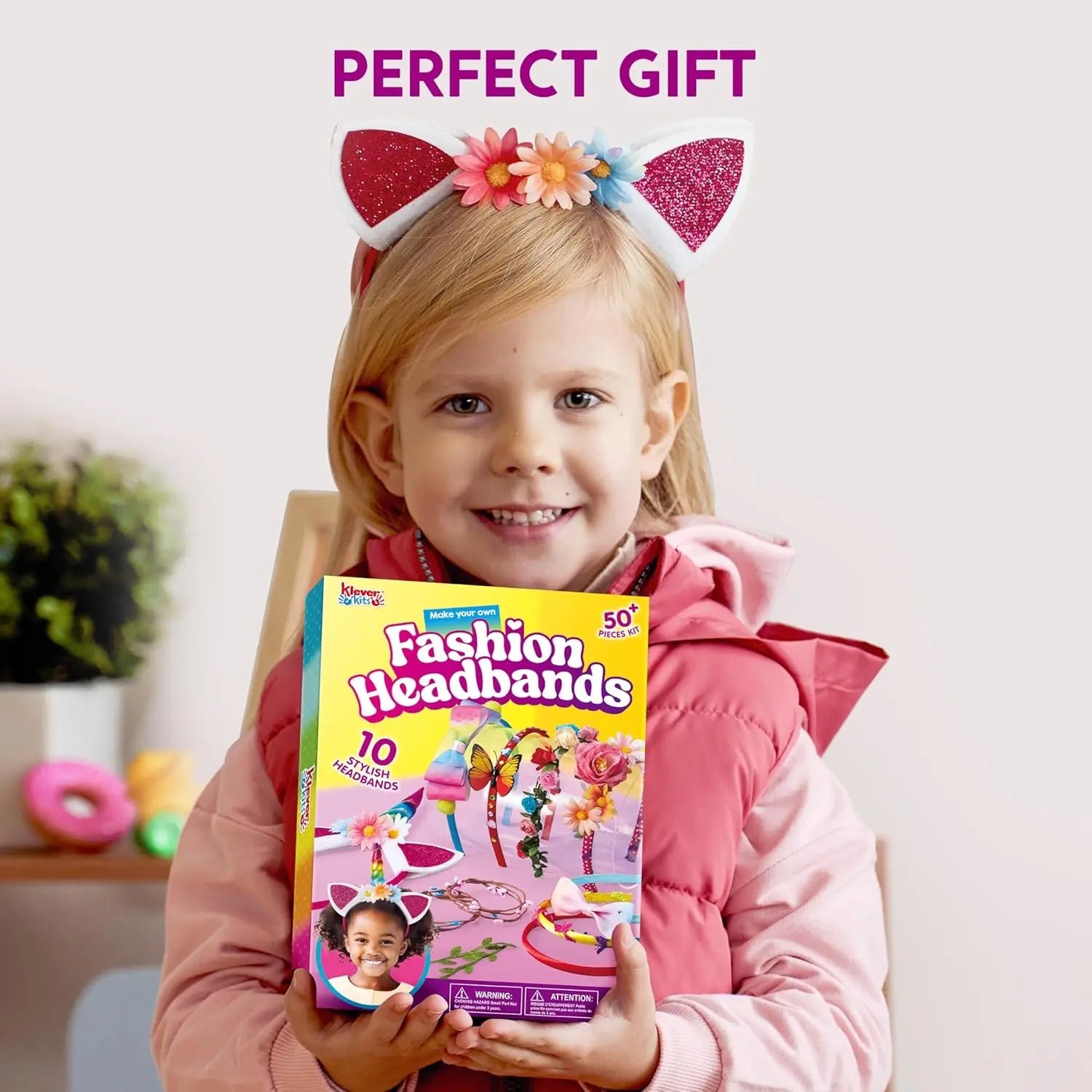 Headband Making Kit for Kids DIY Hair Accessories Make Your Own