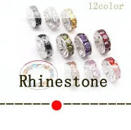 Round Flame Stone Beads Sodalite Loose Spacer Beads for Jewelry Making DIY Bracelets Necklace